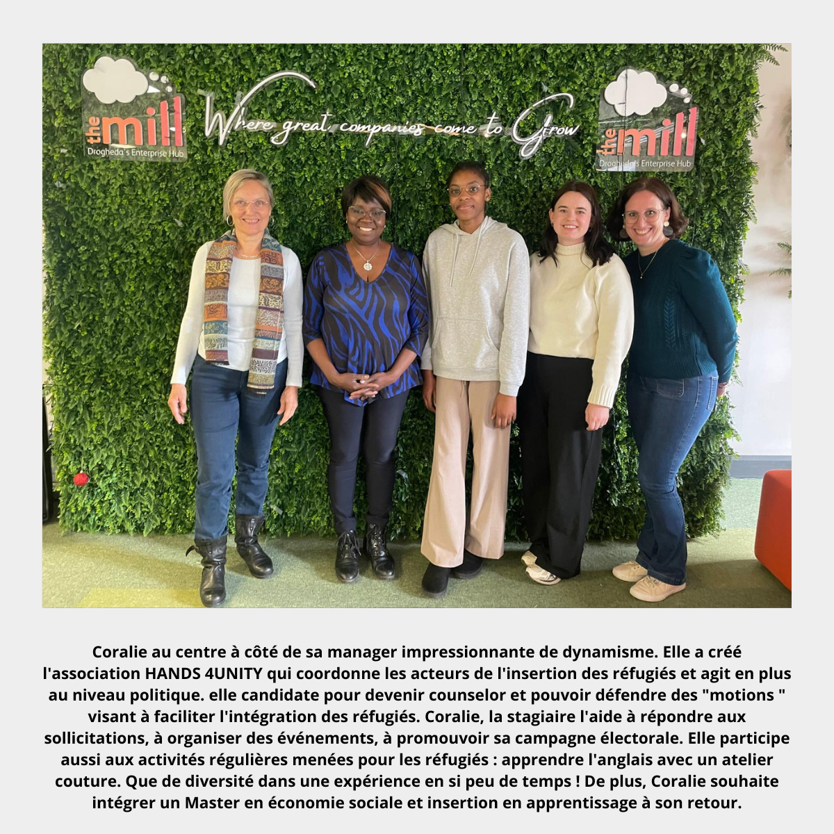 STAGIAIRES ERASMUS DU CFA DESCARTES