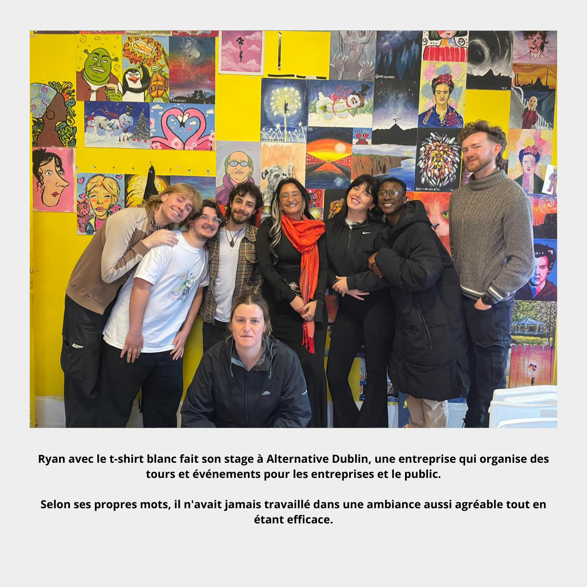 STAGIAIRES ERASMUS DU CFA DESCARTES